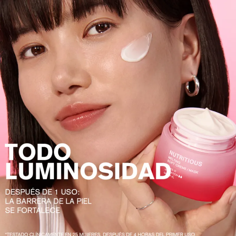 Clearance NUTRITIOUS MELTING SOFT CREME/MASK Vitamina A|Luminosidad
