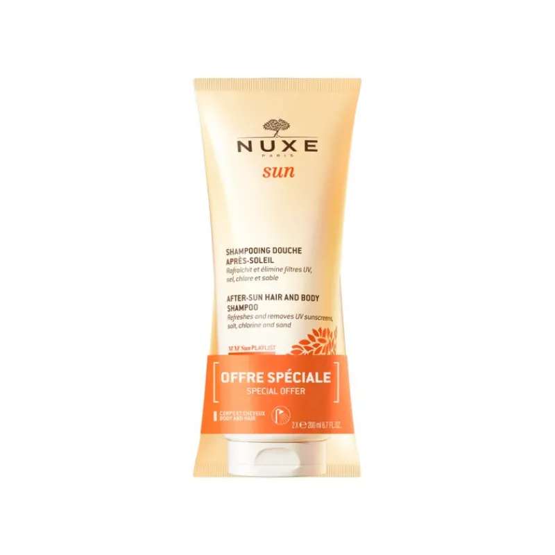 New SUN SHAMPOOING DOUCHE APRÈS-SOLEIL DUPLO 2X200ML Tratamientos Capilares