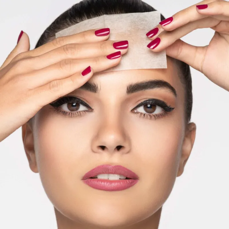 Hot Oil Control Paper Accesorios De Maquillaje