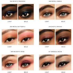 Hot OMBRES G SOMBRAS DE OJOS EN 4 TONOS Sombras