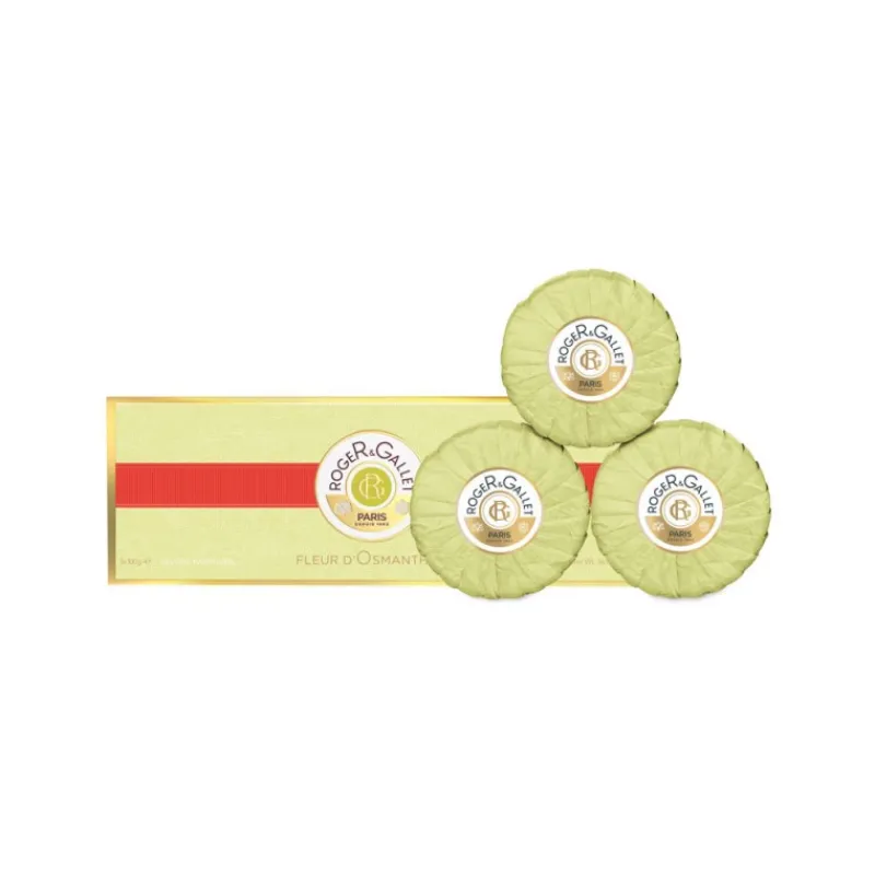 Clearance PACK FLEUR D'OSMANTHUS SAVON BOITE 3X100G Mujer Tratamiento Corporal