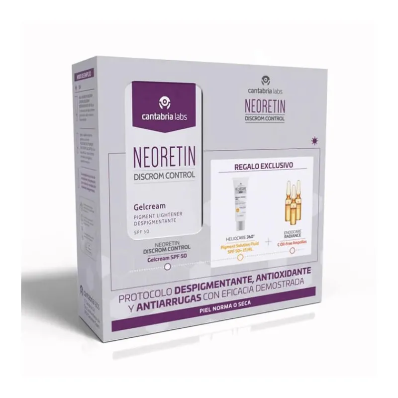 Online PACK NEORETIN DISCROM CONTROL GEL CREMA + REGALOS Estuches|Facial