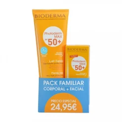 New PACK SOLAR PHOTODERM MAX CORPORAL + FACIAL Corporal|Facial