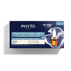 Clearance CYANE HOMBRE TRATAMIENTO ANTICAÍDA 12 AMPOLLAS X3,5ML Tratamientos Capilares