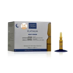 New PLATINUM NIGHT RENEW AMPOLLAS + 5竄 Facial