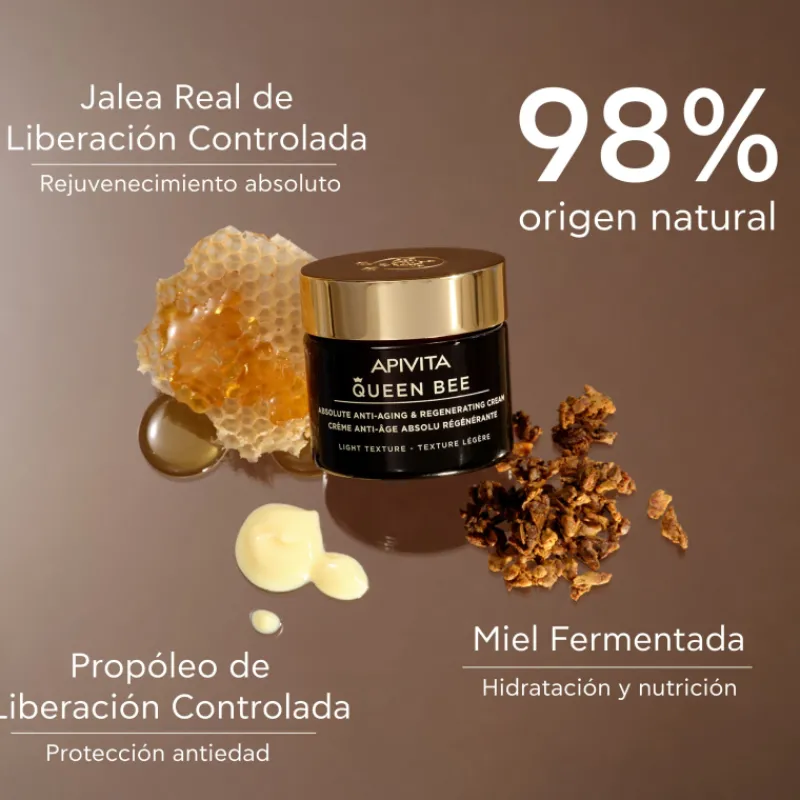 Sale Queen Bee Crema Regeneradora Antiedad Absoluto Textura Ligera Antiedad|Facial