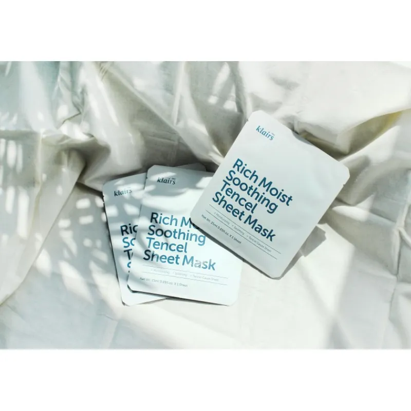 Online RICH MOIST SOOTHING SHEET MASK 25ML Karité|Miscelas