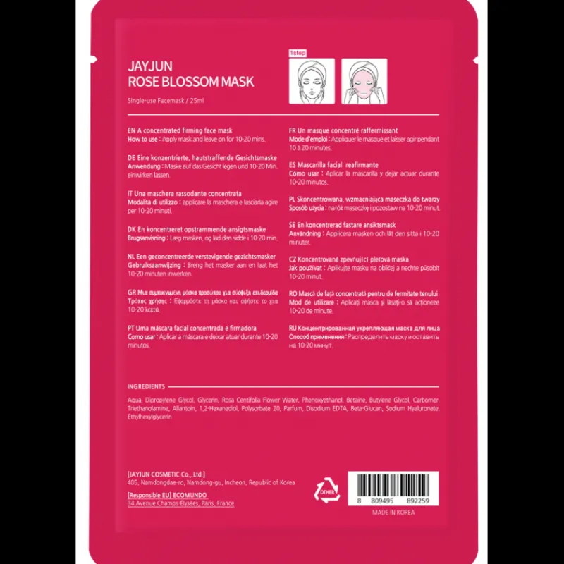 Hot ROSE BLOSSOM MASK Hidratación|Limpieza