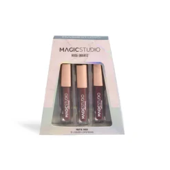 New Rose Quartz Liquid Lipstick Trio Barra De Labios