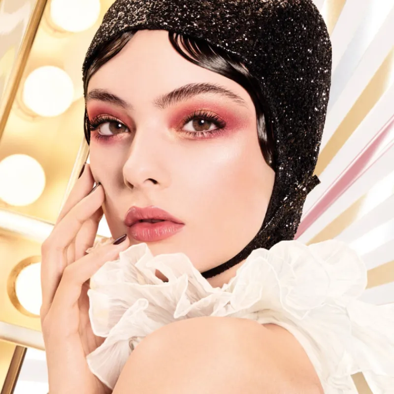 New ROUGE - EDICIÓN LIMITADABarra de labios couture - estuche dorado y barra grabada Barra De Labios