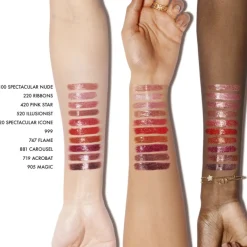 ROUGE FOREVER LIQUID SEQUIN EDICIÓN LIMITADADúo de barra de labios y brillo de labios acabado brillante Barra De Labios