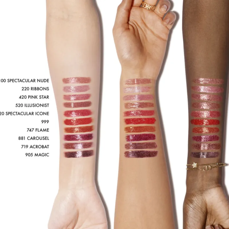 ROUGE FOREVER LIQUID SEQUIN EDICIÓN LIMITADADúo de barra de labios y brillo de labios acabado brillante Barra De Labios