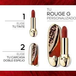 Best Rouge G Majestic Feathers Carcasa Joya con Doble Espejo Edición Limitada Accesorios De Maquillaje