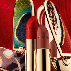 Best Rouge G Majestic Feathers Carcasa Joya con Doble Espejo Edición Limitada Accesorios De Maquillaje