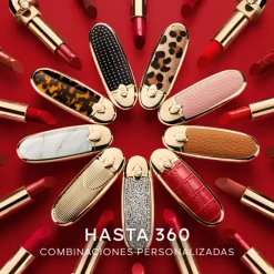 Best Rouge G Majestic Feathers Carcasa Joya con Doble Espejo Edición Limitada Accesorios De Maquillaje