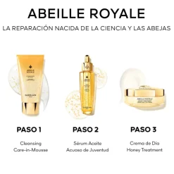 Set Abeille Royale Programa Antiedad Honey Treatment Crema de Día Luminosidad|Arrugas