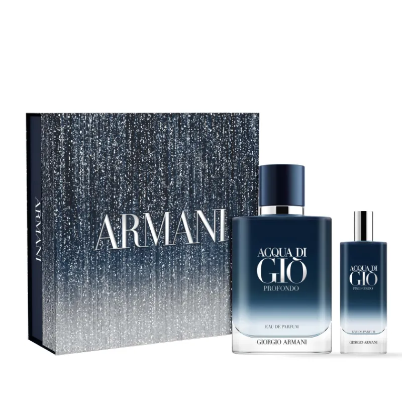 Hot Set Acqua di Giò Profondo Eau de Parfum Hombre Estuches Y Gift Sets