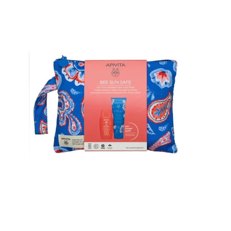 Outlet SET BEE SUN SAFE FLUIDO FACIAL TOQUE SECO SPF50+ AFTER SUN DE REGALO Estuches|Aftersun