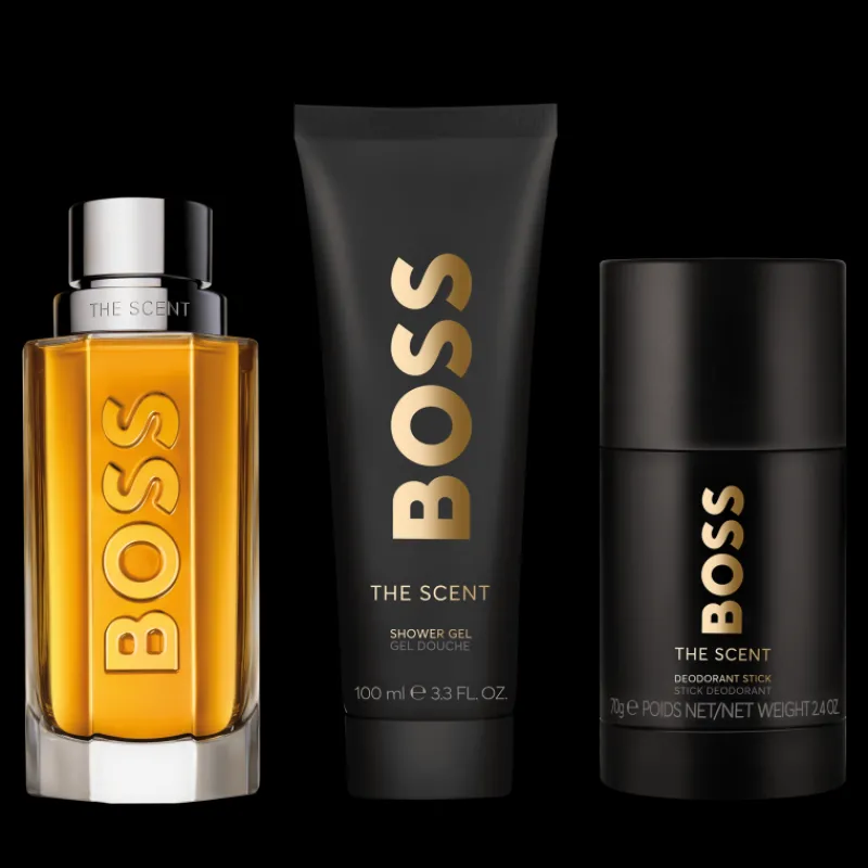 Hot Set BOSS The Scent Eau de Toilette para Hombre Hombre Estuches Y Gift Sets