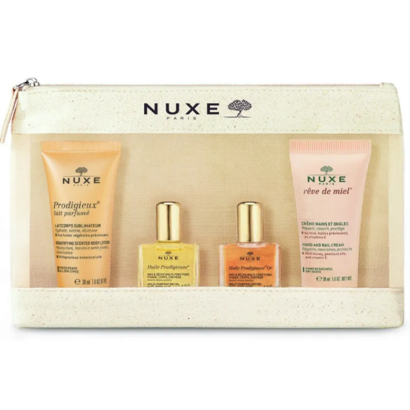 New SET DE VIAJE PRODIGIEUSE HUILE BEAUTY RITUAL Estuches|Corporal