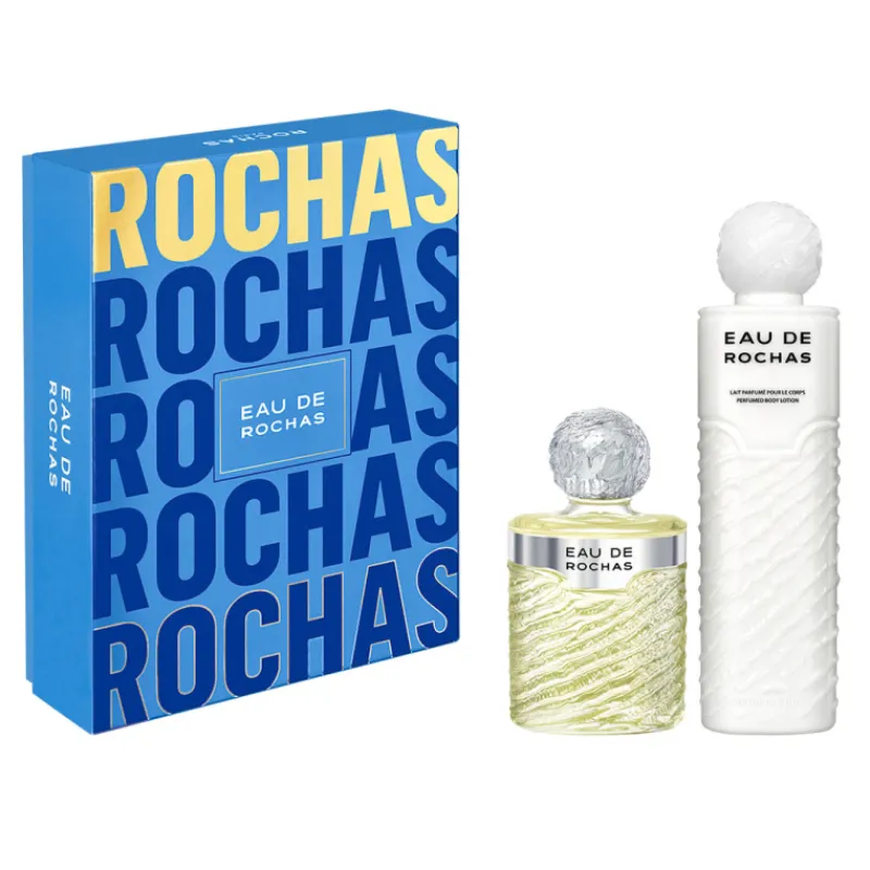 Sale Set Eau de Rochas Eau de Toilette y Body Lotion Mujer Estuches Y Gift Sets