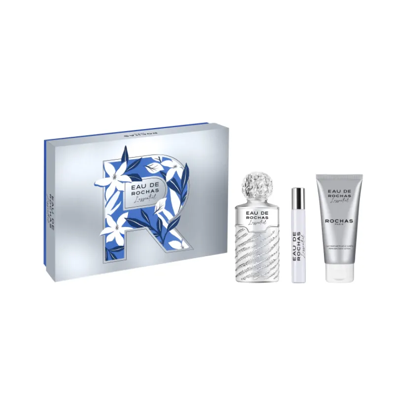 Hot Set Eau de Rochas L'Essentiel Eau de Parfum & Body Lotion Mujer Estuches Y Gift Sets