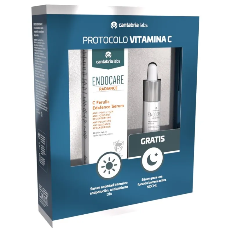 Clearance Set Endocare Protocolo Vitamina C Ferulic Estuches|Facial