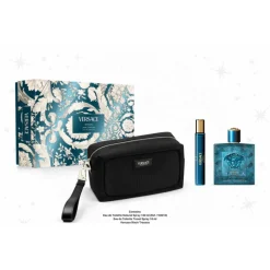 Set Eros Eau de Toilette Hombre Estuches Y Gift Sets