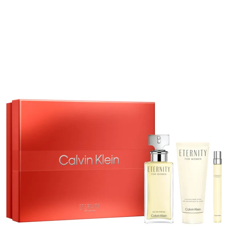 Clearance Set Eternity Eau de Parfum para Mujer & Loción Corporal Mujer Estuches Y Gift Sets