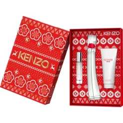 New Set Flower By Kenzo Eau de Parfum & Travel Spray & Body Milk Mujer Estuches Y Gift Sets