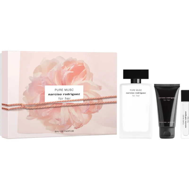 New Set For Her Pure Musc Eau de Parfum & Body Lotion Mujer Estuches Y Gift Sets