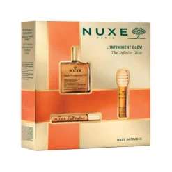 Hot Set Glow infinito Huile Prodigieuse Or + Roll & Glow Huile Prodigieuse Or + Rêve de Miel Estuches|Facial