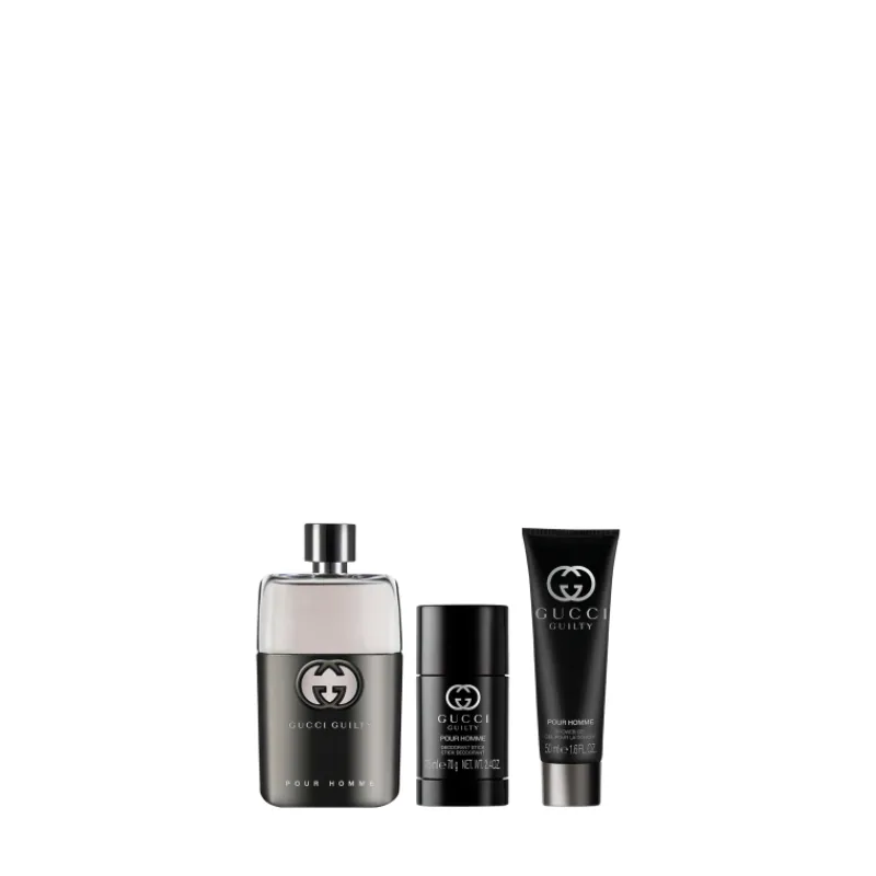 Clearance Set Guilty Pour Homme Eau de Toilette para Hombre Hombre Estuches Y Gift Sets