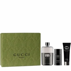 Hot SET GUILTY POUR HOMME EAU DE TOILETTE Hombre Estuches Y Gift Sets
