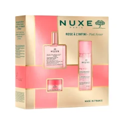 New Set Huile Prodigieuse Florale + Very Rose Bálsamo  Labios + Very Rose Agua Micelar Estuches|Facial