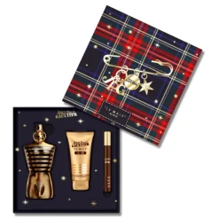 New Set Le Male Elixir Parfum & Shower Gel Hombre Estuches Y Gift Sets