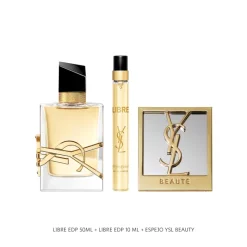 Outlet Set Libre Eau de Parfum con Espejo Dorado Mujer Estuches Y Gift Sets