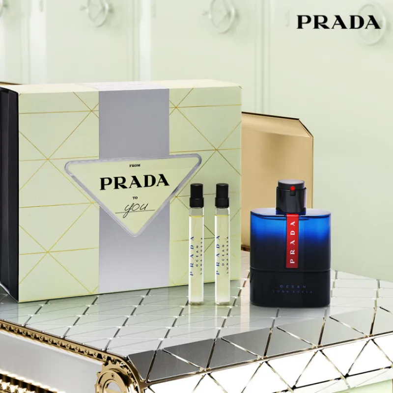 Hot SET LUNA ROSSA OCEAN EAU DE PARFUM Hombre Estuches Y Gift Sets