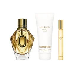 Best Set Million Gold For Her Eau de Parfum & Body Lotion Mujer Estuches Y Gift Sets