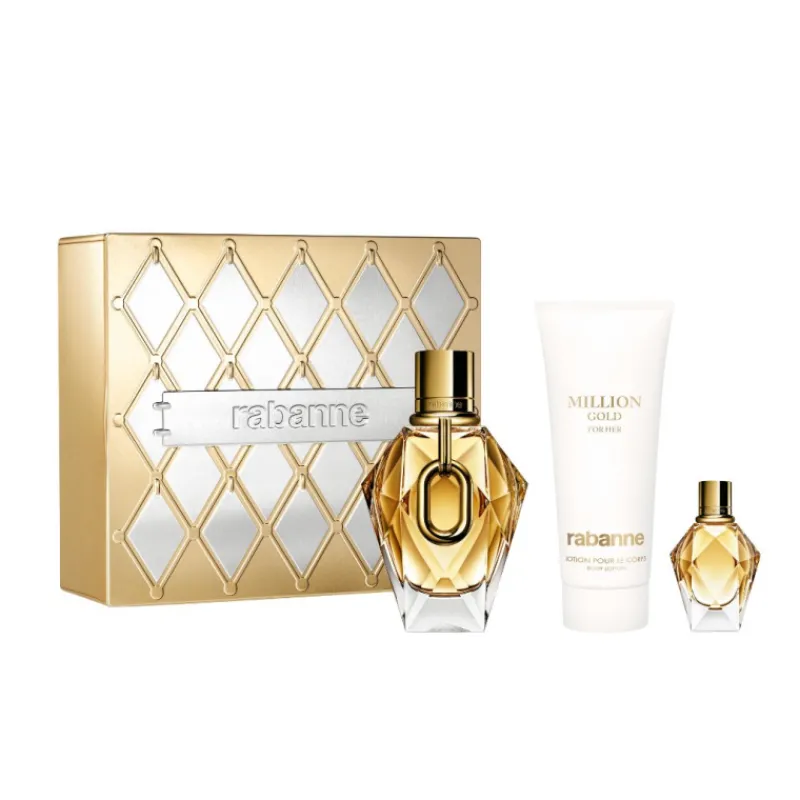Hot Set Million Gold For Her Eau de Parfum Mujer Estuches Y Gift Sets