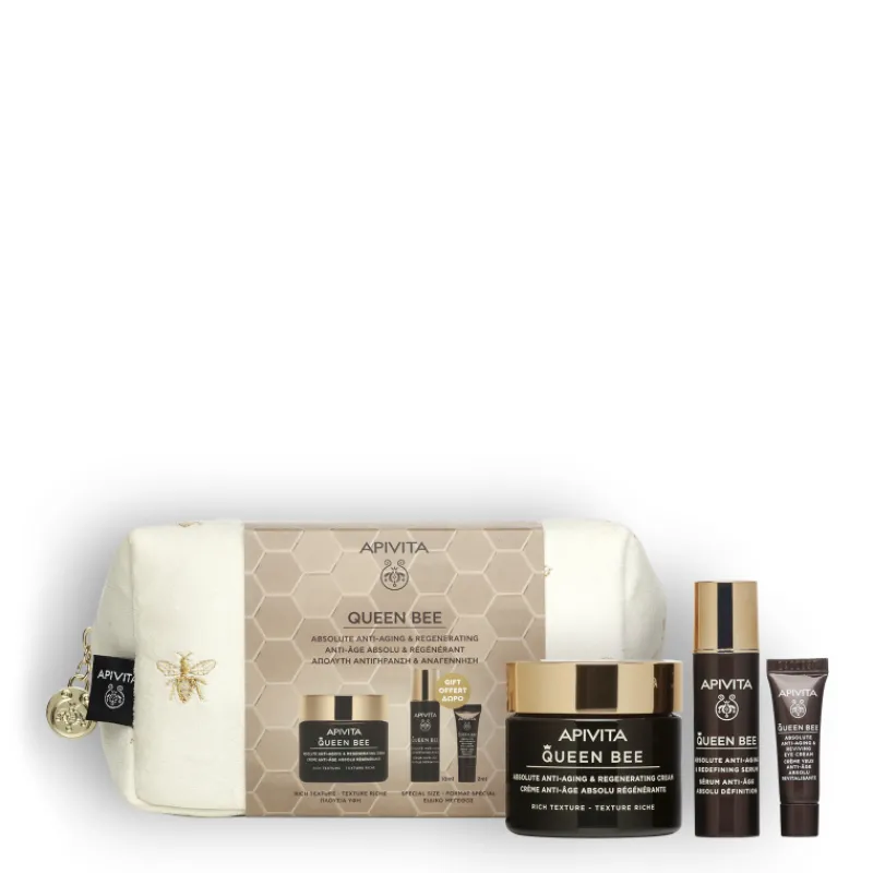 Outlet Set Queen Bee Crema Rica + Regalo Sérum + Contorno de Ojos Facial