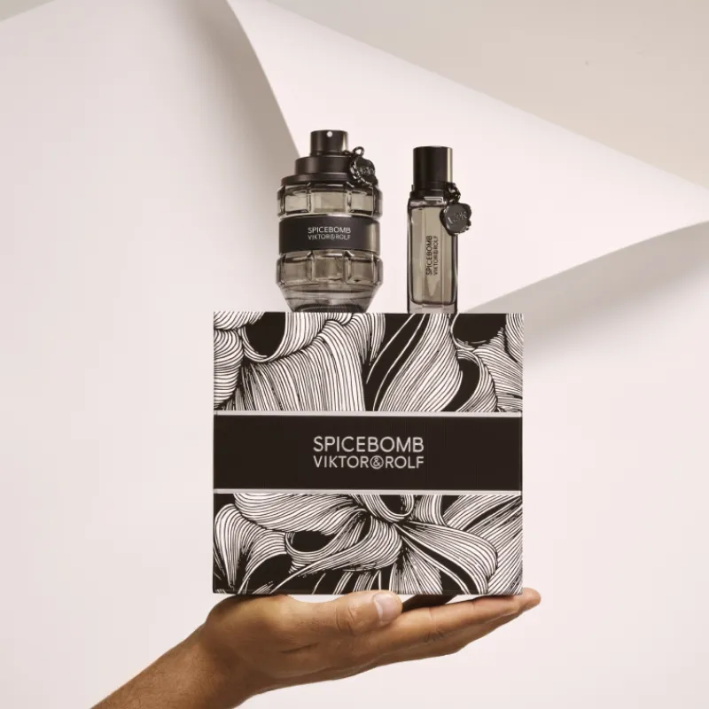 New SET SPICEBOMB EAU DE TOILETTE Hombre Estuches Y Gift Sets