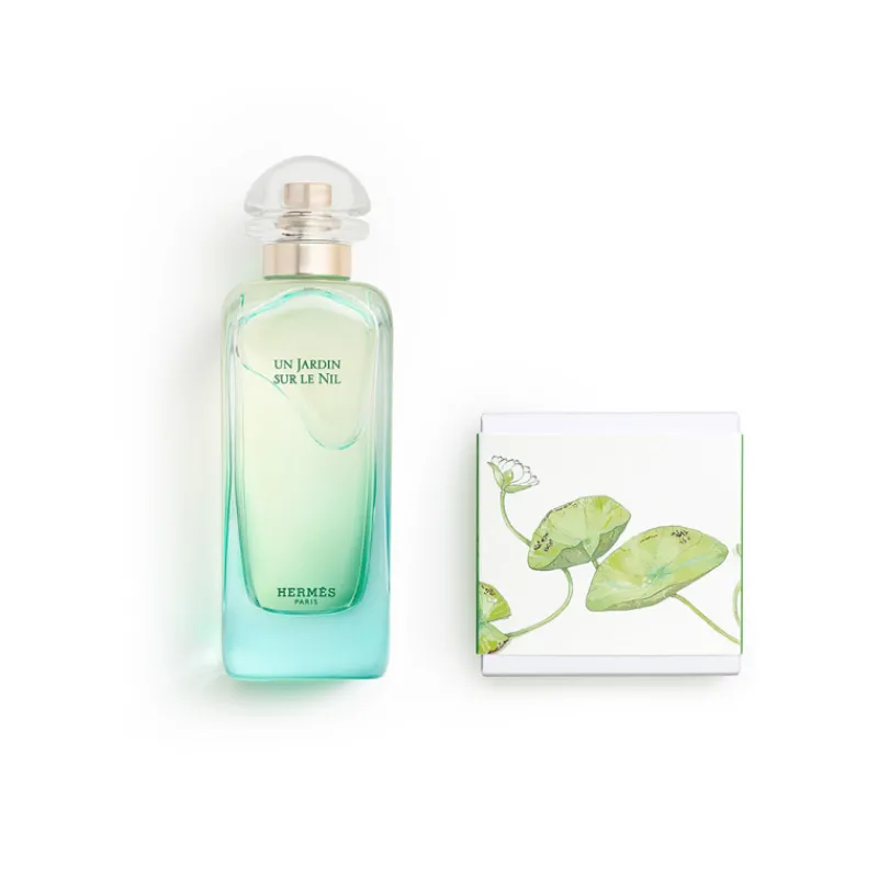 Hot Set Un Jardin Sur le Nil Eau de Toilette con Jabón Perfumado Mujer Estuches Y Gift Sets