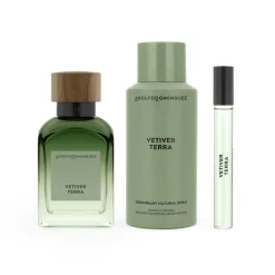 Best SET VETIVER TERRA EAU DE TOILETTE Hombre Estuches Y Gift Sets
