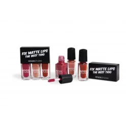 New SHAKY TRIO LIPS FIX MATTE Lip Gloss