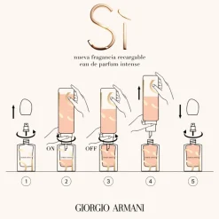 Outlet SI INTENSE EAU DE PARFUM RECARGABLE Mujer Eau De Parfum Mujer