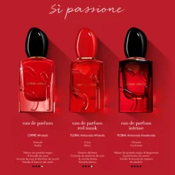 Outlet Si Passione Red Musk Perfume para Mujer de Giorgio Mujer Eau De Parfum Mujer