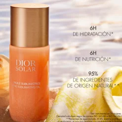 SOLAR SUBLIMATING OIL Aceite corporal, facial y capilar - aceite perfeccionador de luminosidad Luminosidad|Hidratación