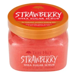 Hot Strawberry Shea Sugar Scrub Aha/Bha|Luminosidad