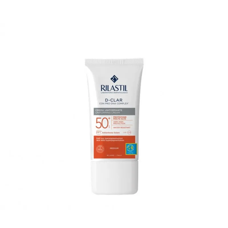 New SUN SYSTEM SPF 50+ D-CLAR MEDIUM 40ML Facial